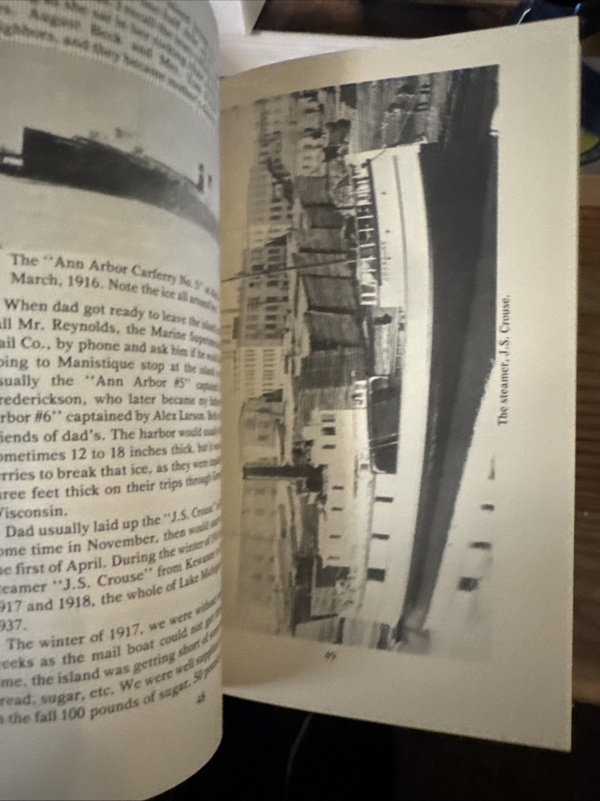 Isle Of View History Of South Manitou Island Charles Anderson 111 Pages MI 1979