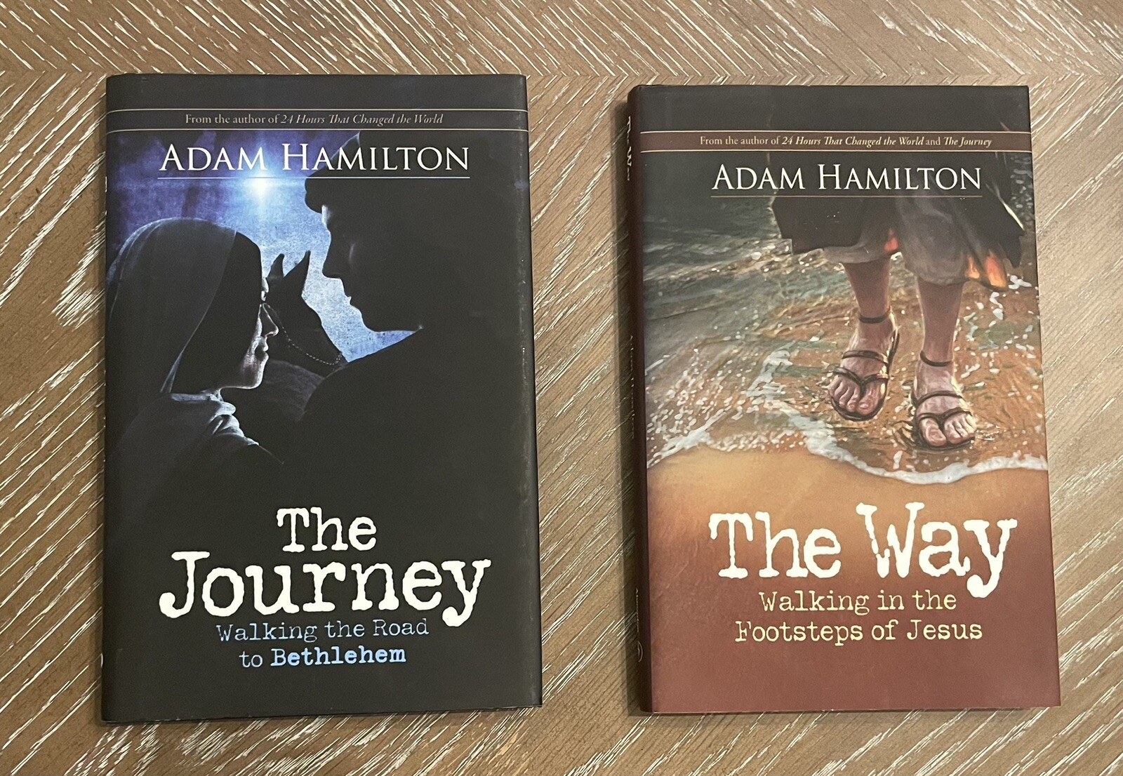 (2) THE JOURNEY: Road to Bethlehem & THE WAY: Footsteps Of Jesus Adam Hamilton