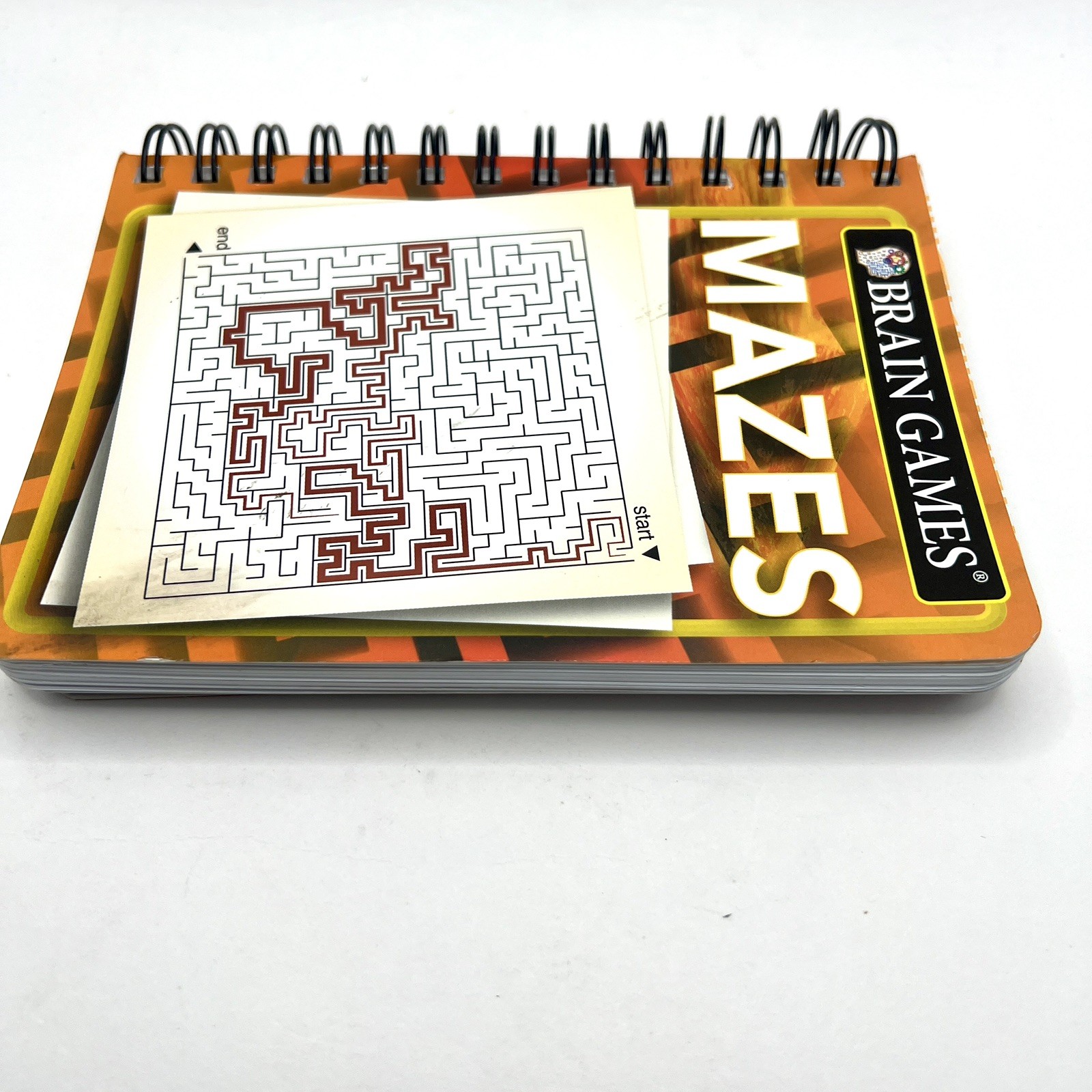 Brain Games Mini Mazes Puzzle Book 2016 Publications International Travel Size