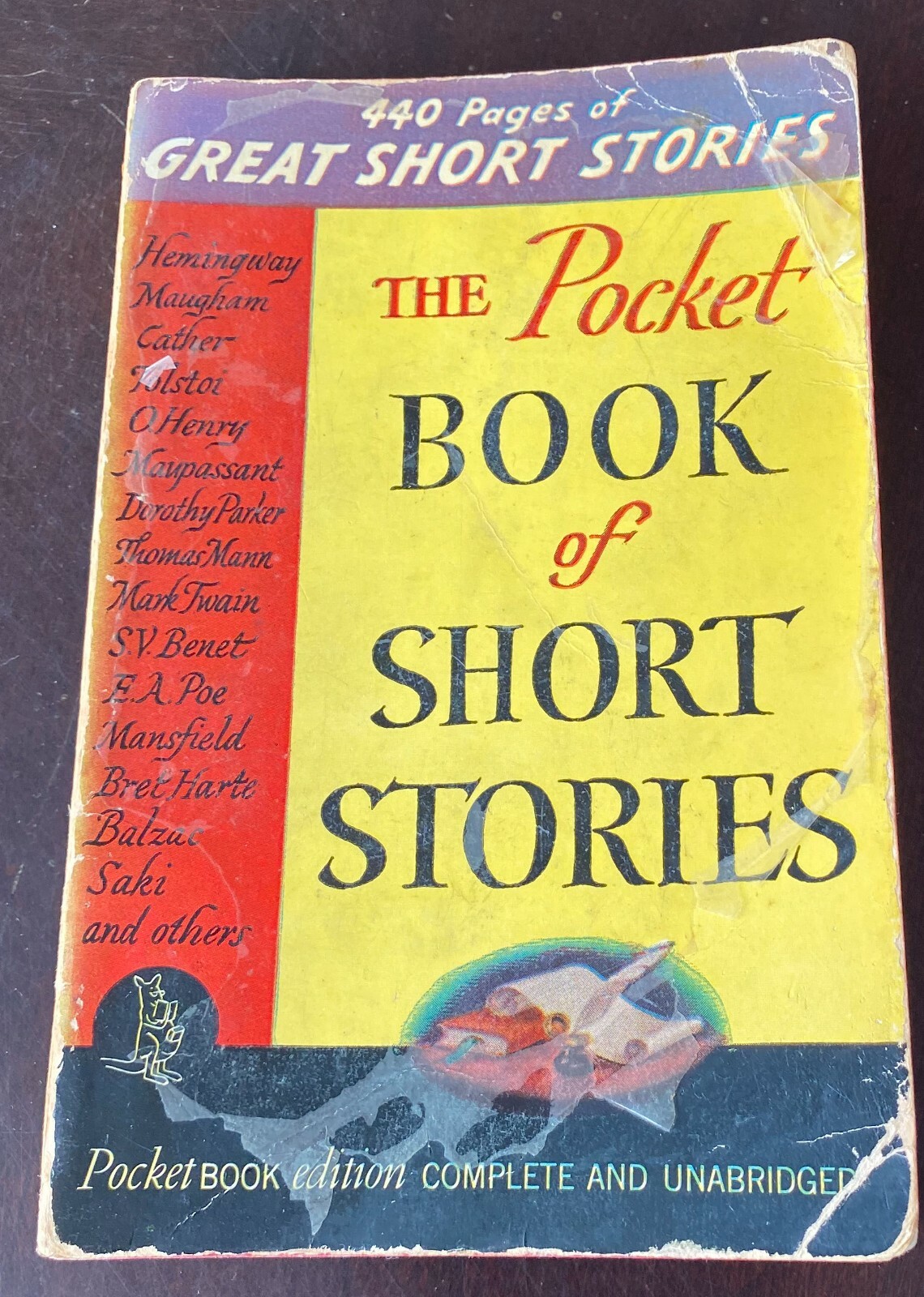 The Pocket Book of Short Stories 428 pages 9th Printing 1942 PB (W)