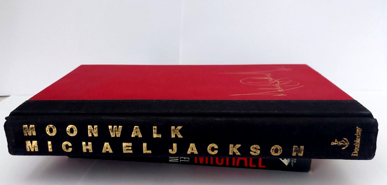 Moonwalk by Michael Jackson 1988 Hardcover NO Dust Jacket 1st Edition