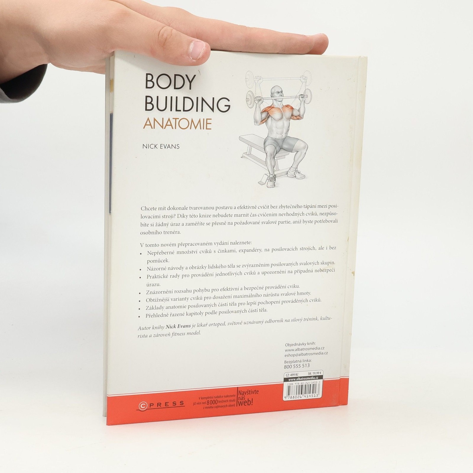 Bodybuilding – anatomie  |  Nick Evans