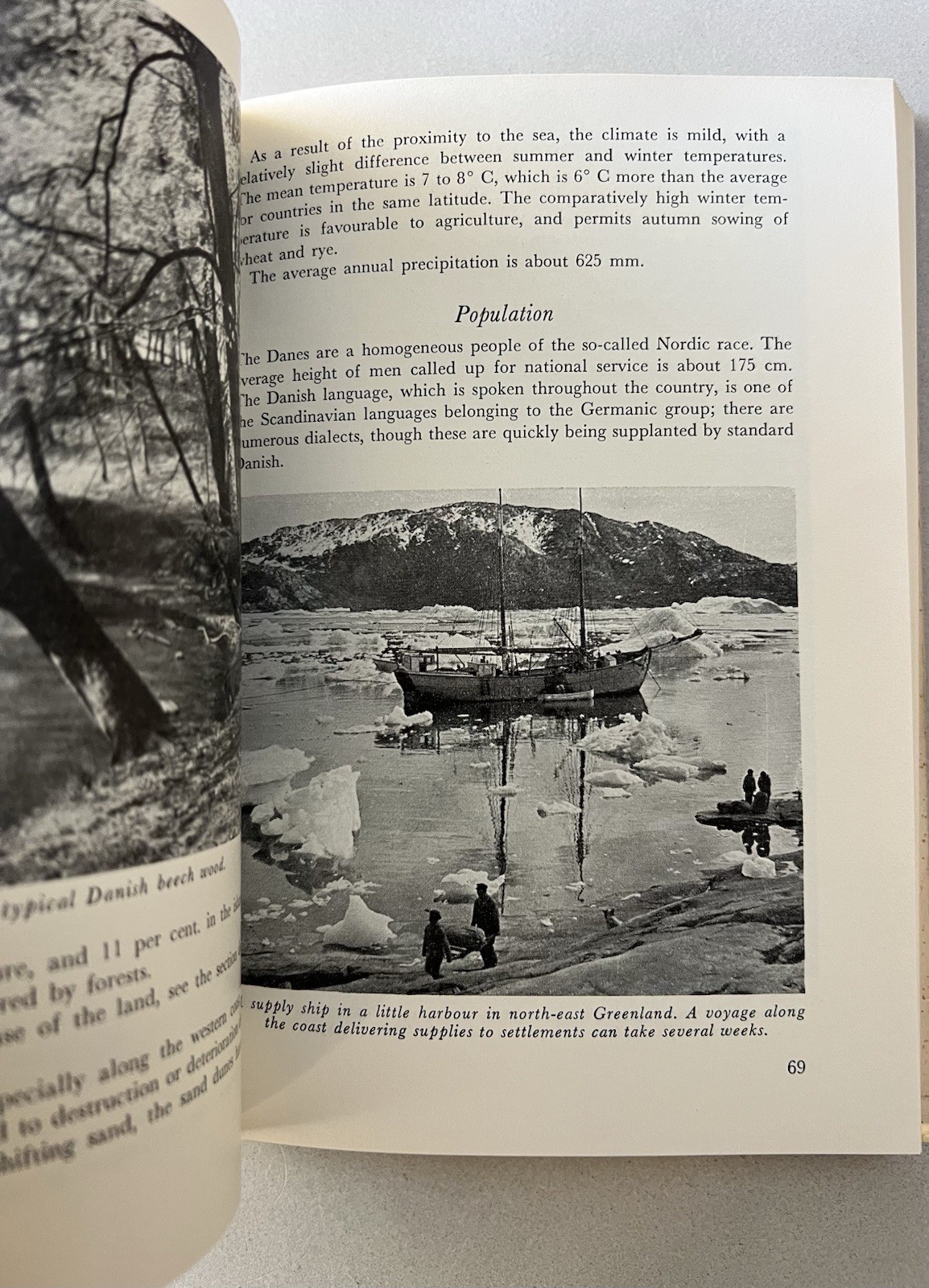 Vintage 1956 Denmark By The Royal Danish Ministry Of Foreign Affairs Book