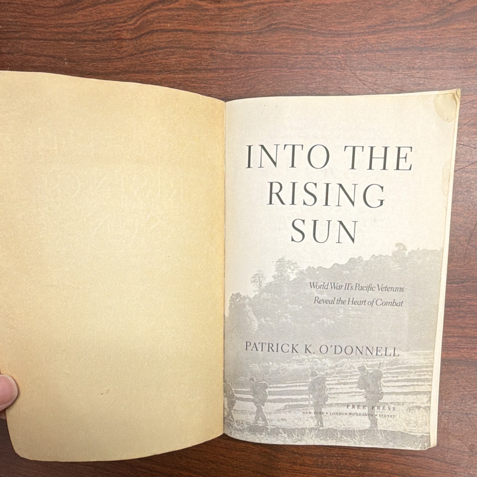 Into The Rising Sun by Patrick K. O’Donnell