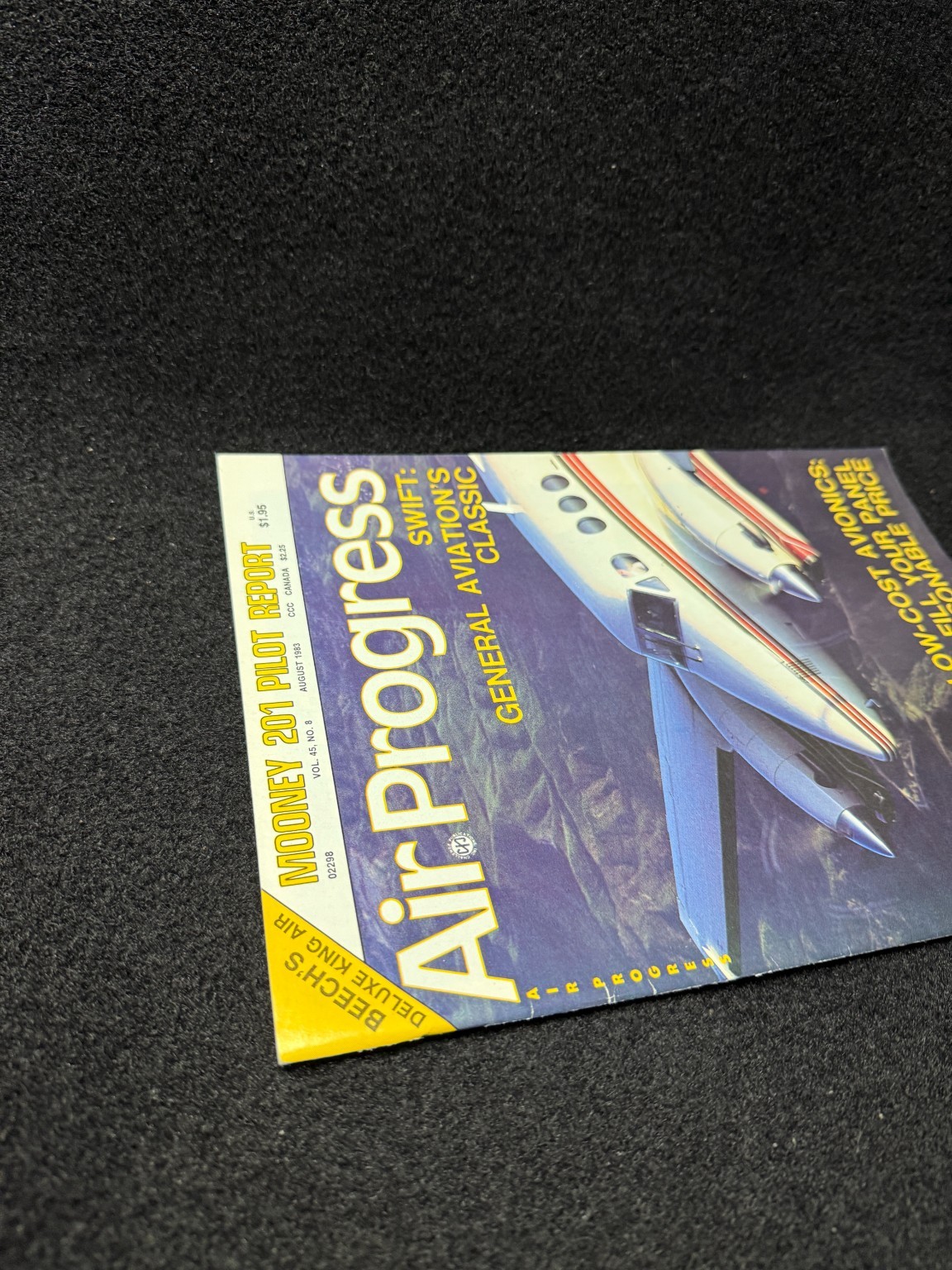 Air Progress Magazine August 1983 Swift Mooney 201 Pilot Report Aviation
