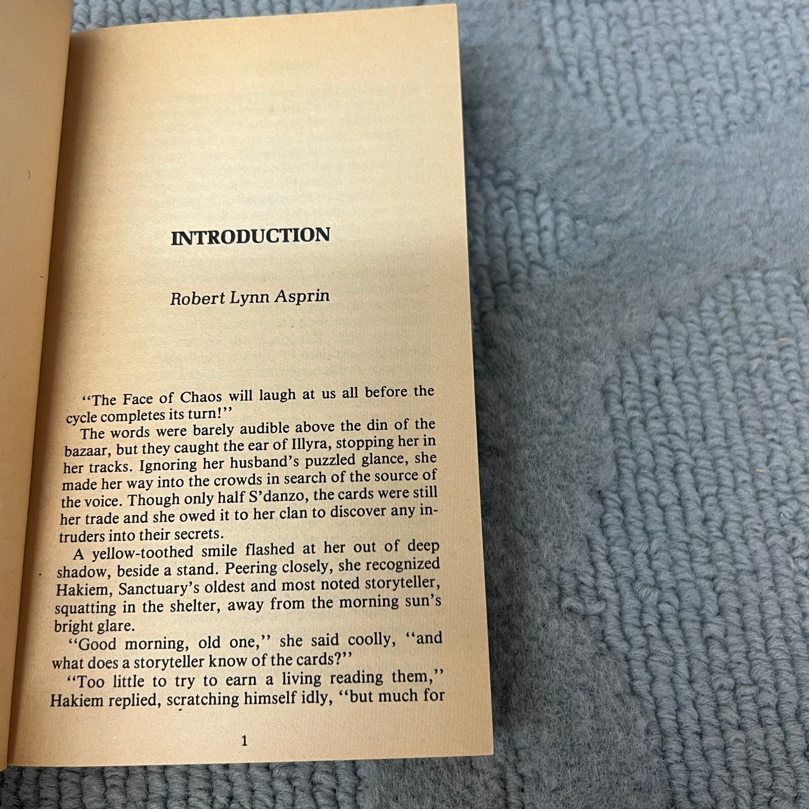 The Face Of Chaos Fantasy Paperback Book by Robert Lynn Asprin Ace Books 1986