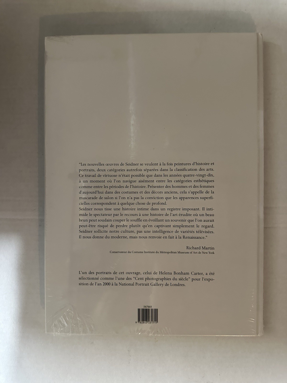 SEALED – David Seidner Portraits Hardcover Illustrated Assouline