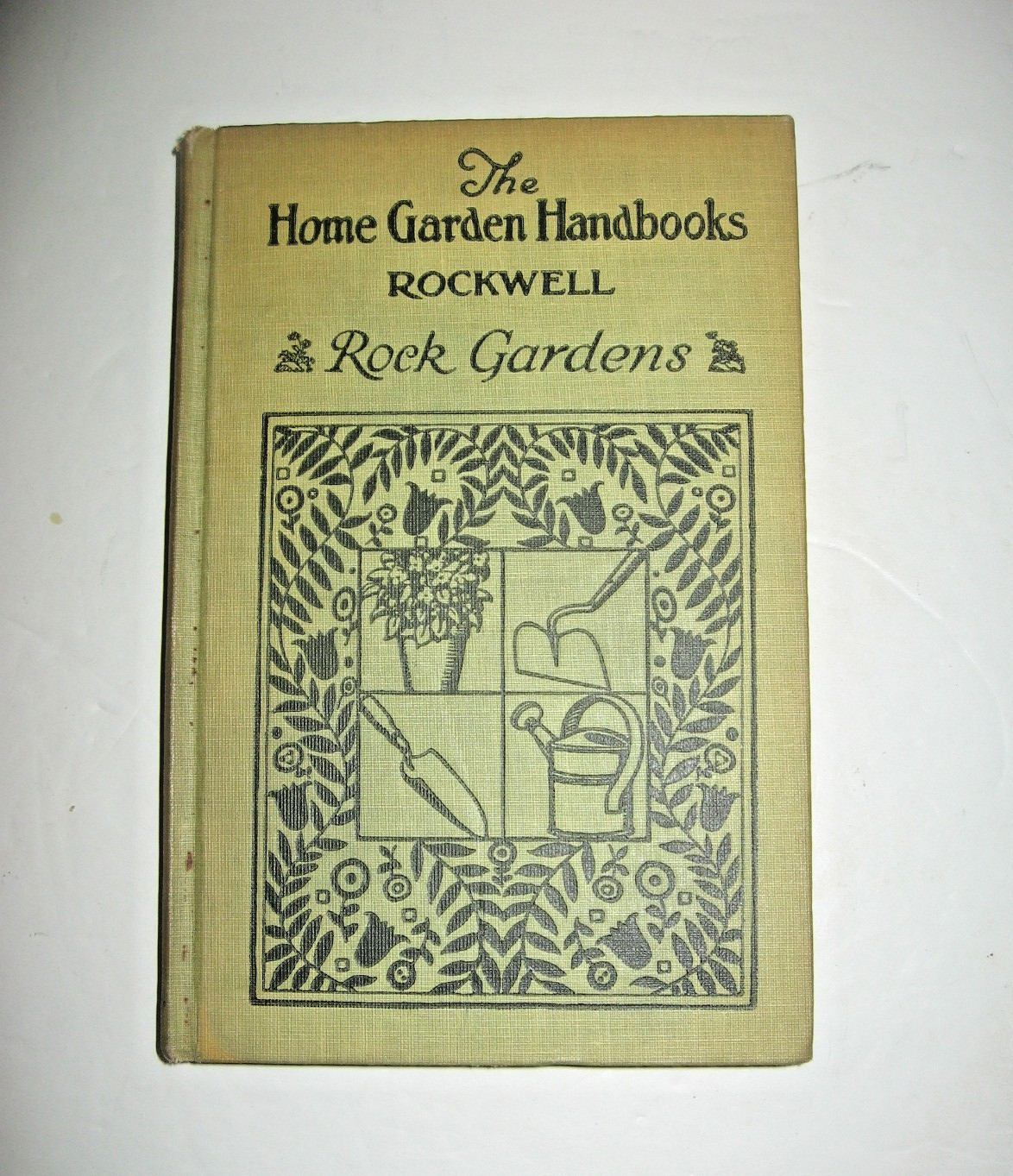 The Home Garden Handbooks Rock Gardens by F. F. Rockwell Hardcover 1928