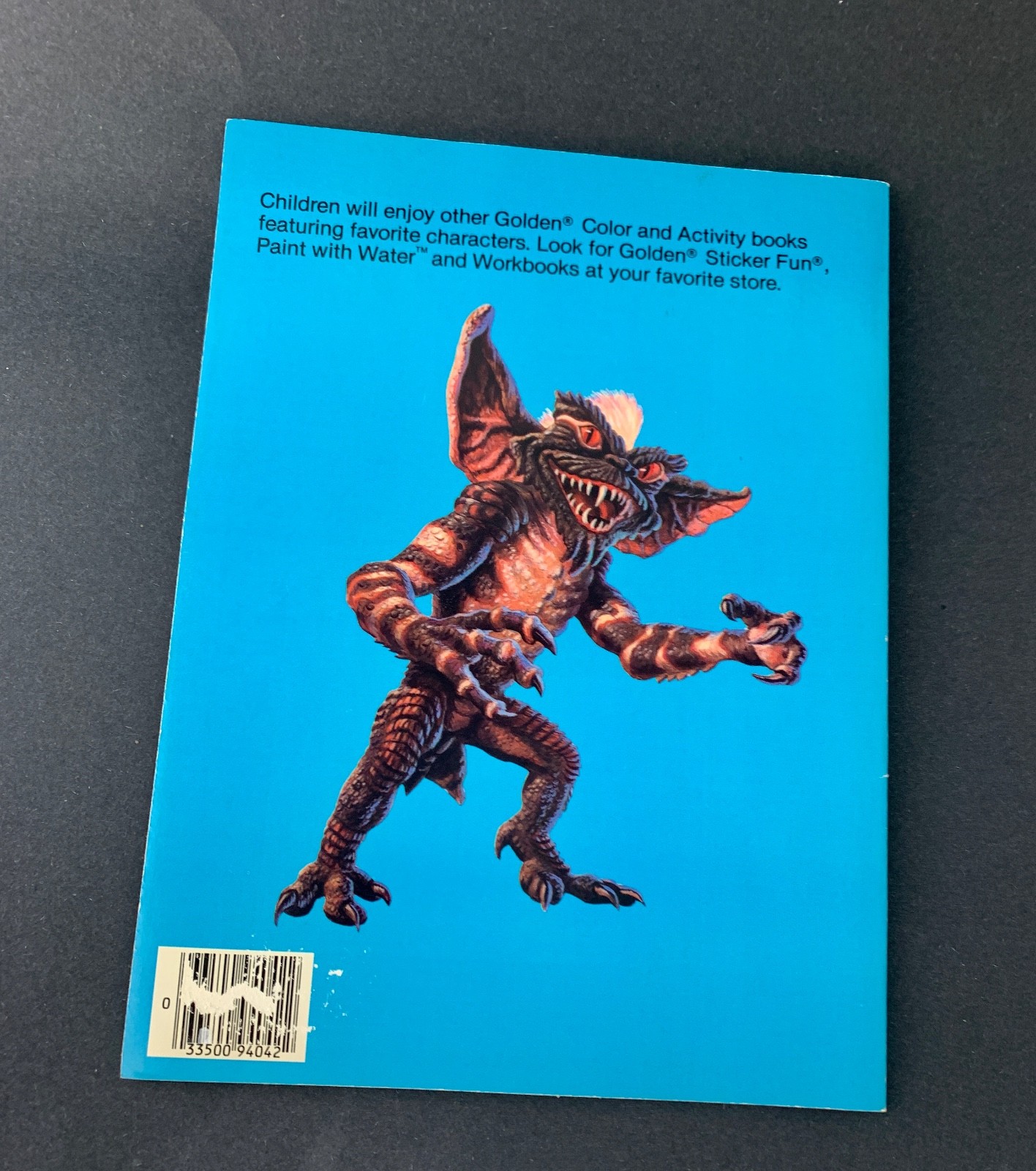 Vintage Gremlins 1984 Color & Activity Book