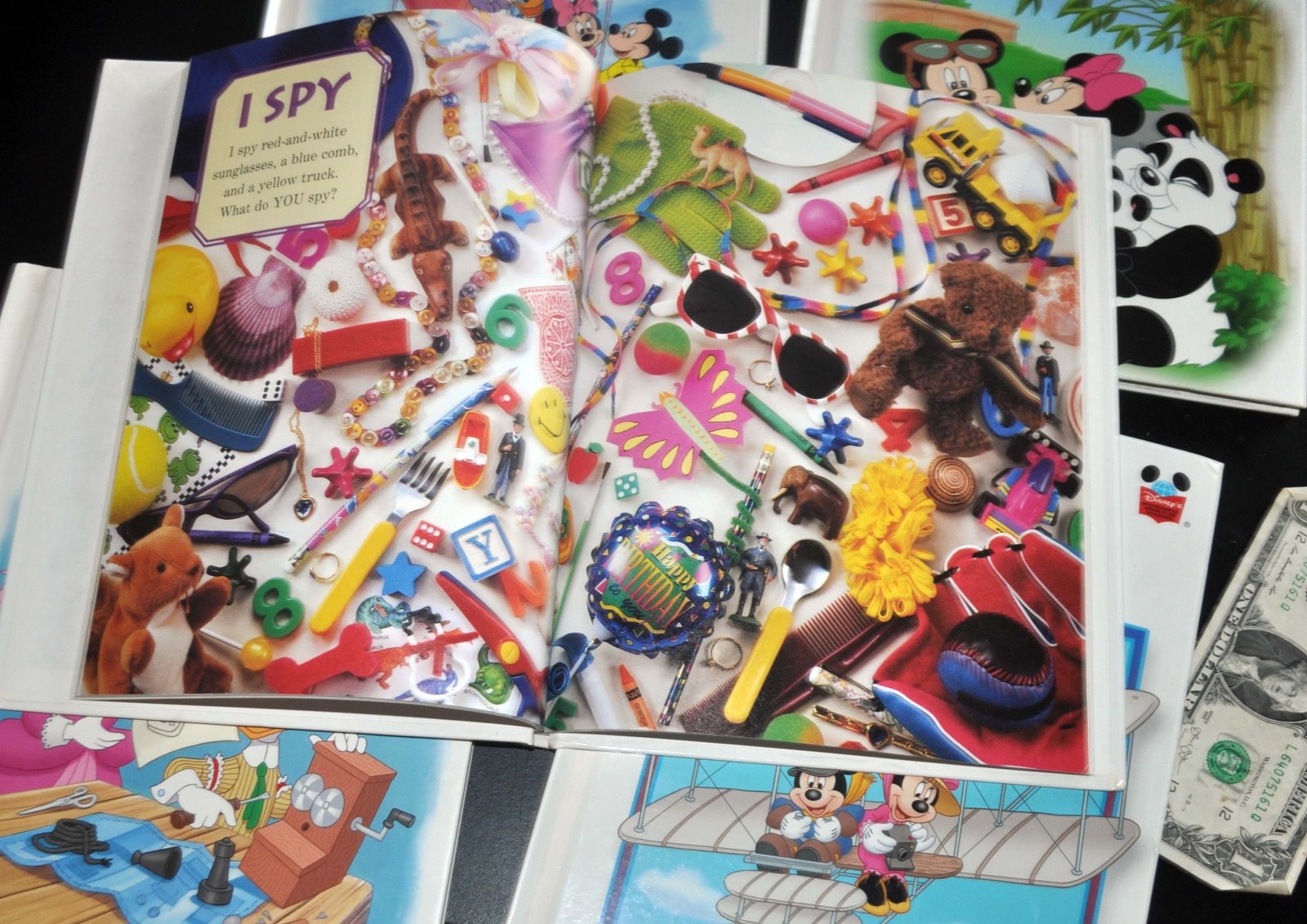 1999-2003 DISNEY’S YEAR BOOK Set Of Five. Hardcovers