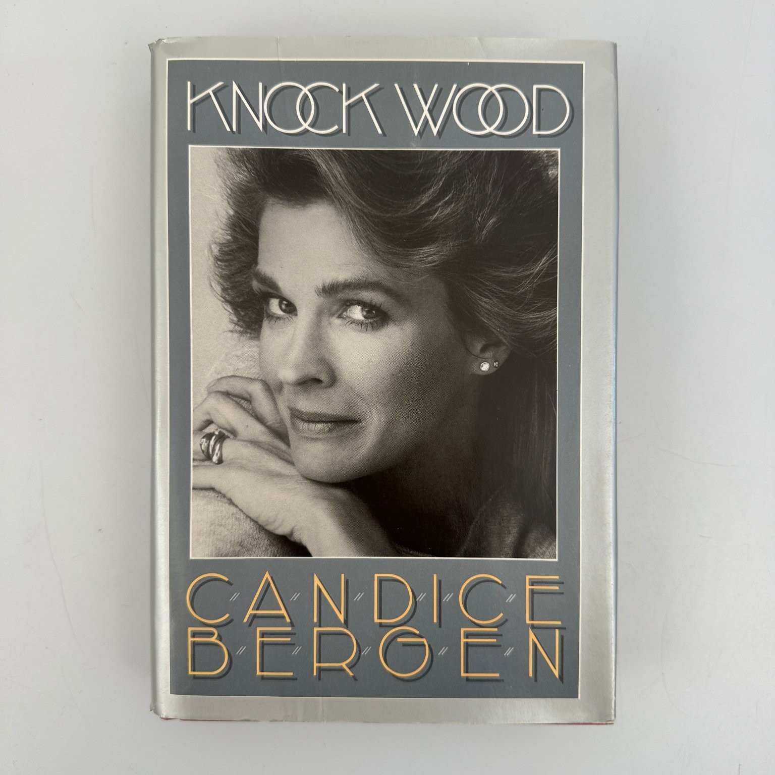 Knock Wood Candice Bergen 1984 First Edition Biography Linden Press