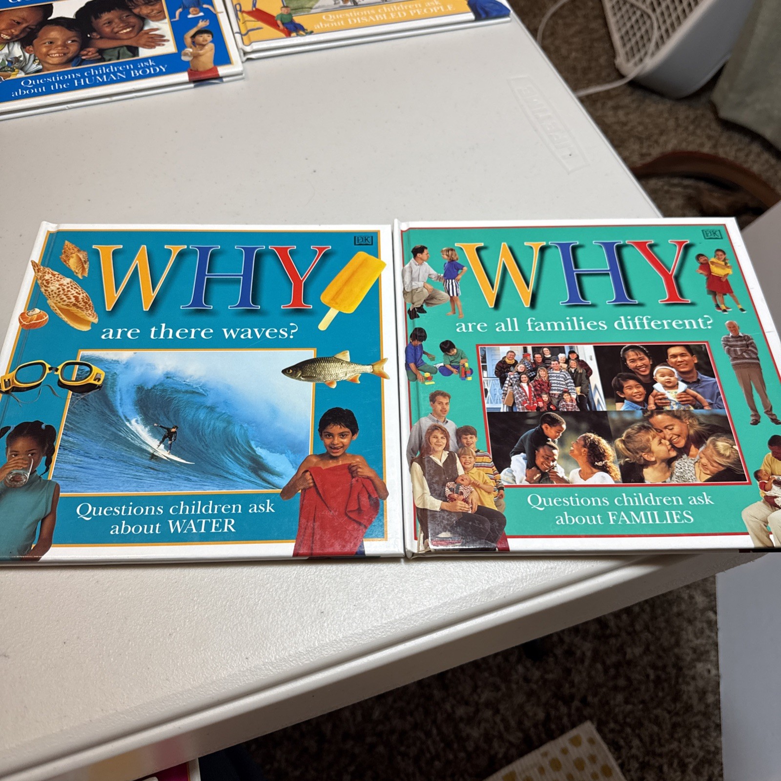 Vtg Lot Of 12 – Why? Questions Children Ask Children Books Series DK Publishing