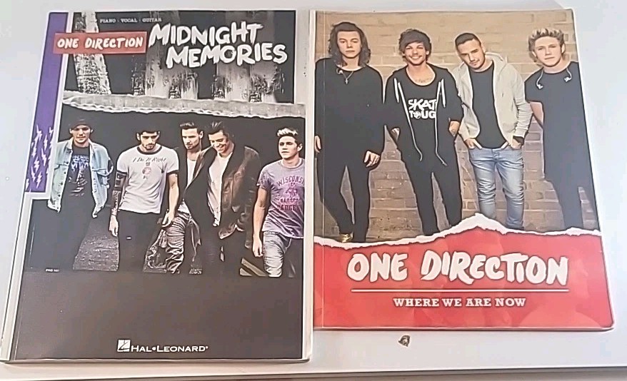One Direction Lot: Midnight Memories Songbook + Official 2016 Annual