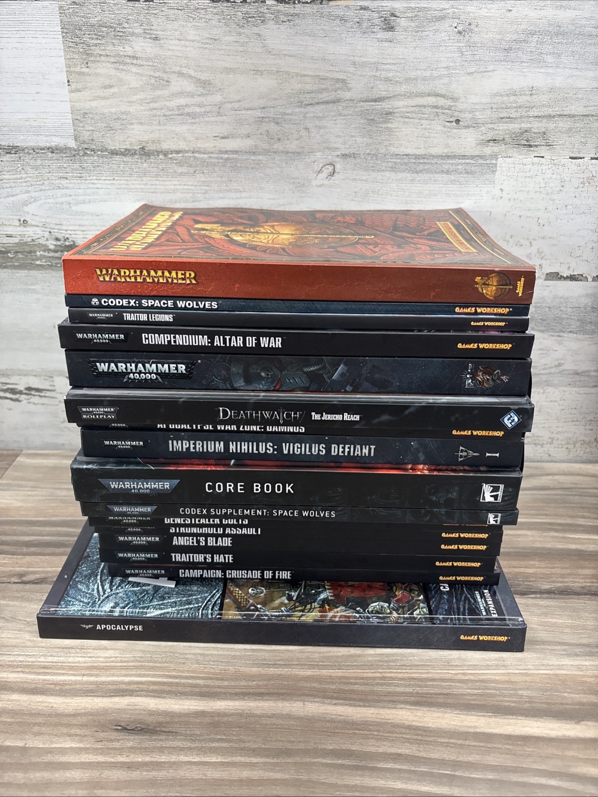 Warhammer 40K Misc Lot Of 16 Books