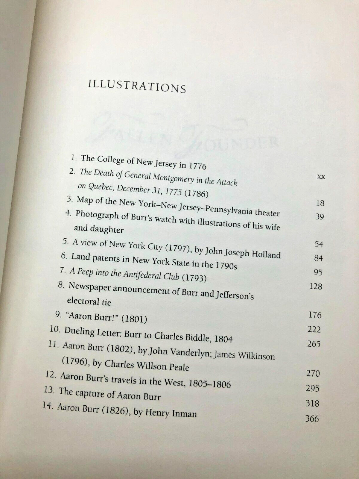 RARE! Fallen Founder : The Life of Aaron Burr by Nancy Isenberg (2007) FINE HCDJ