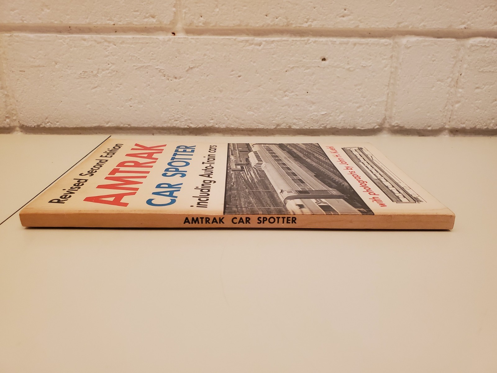 AMTRAK CAR SPOTTER 1973 VINTAGE TRAINS RAILROAD BOOK STANTON HOBBY CHICAGO 70s