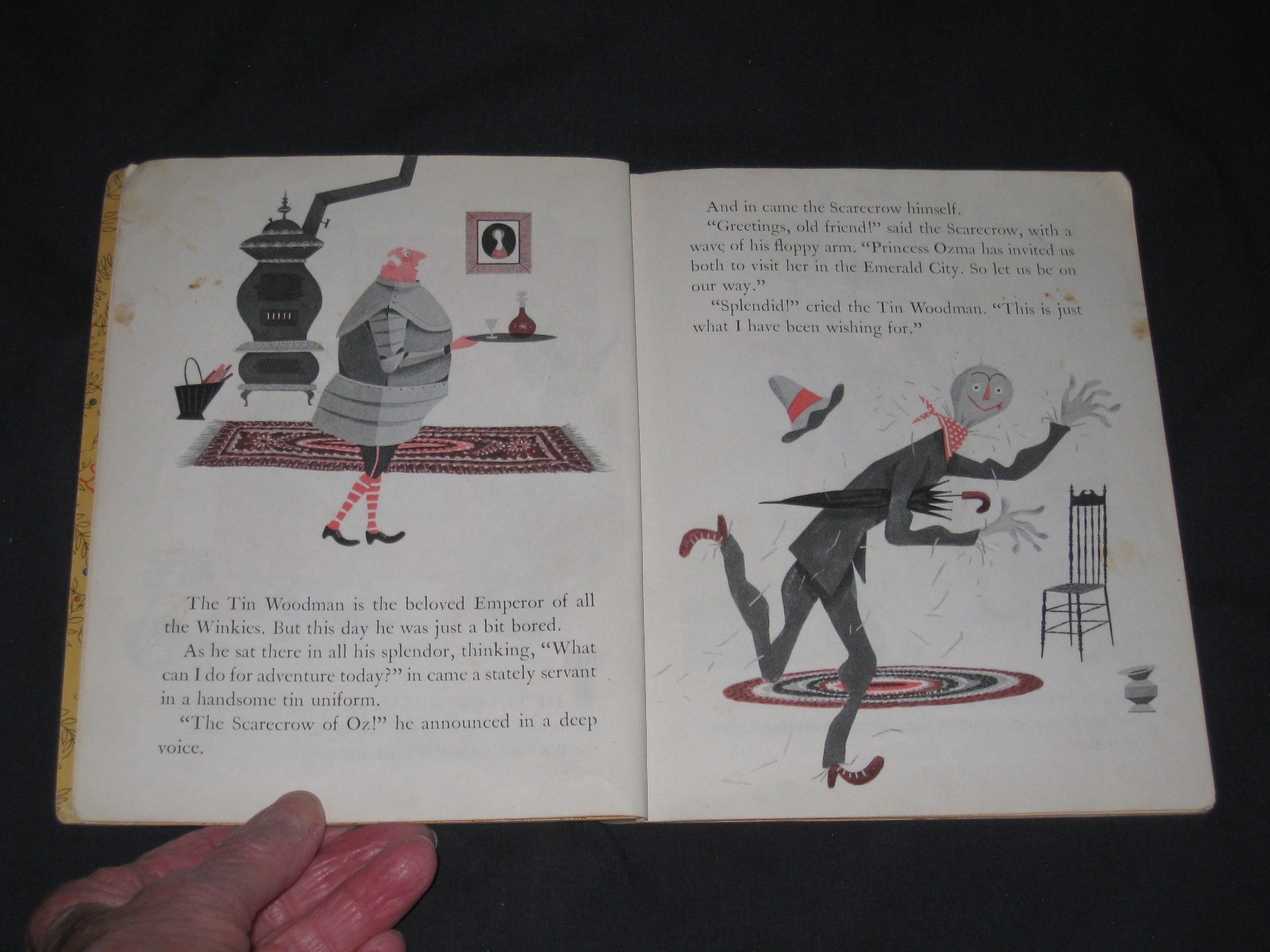 Little Golden Book The Tin Woodman of OZ Series A 28 pages