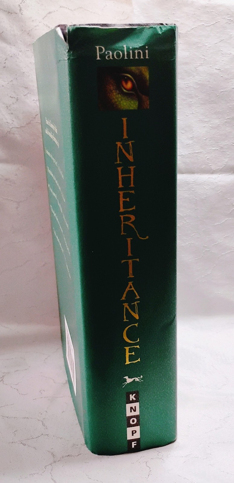 Inheritance Book 4 by Christopher Paolini First Edition Hardcover Dust Cover