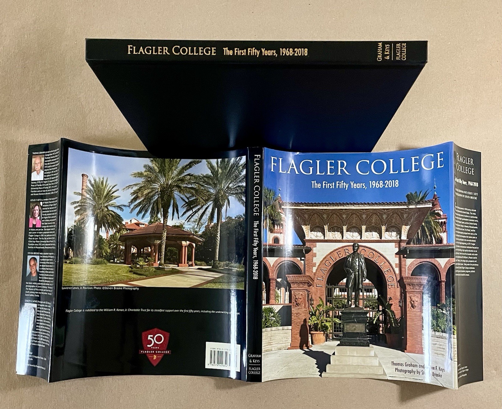 Flagler College: The First Fifty Years, 1928-2018, St. Augustine, FL, HC/DJ, VG+