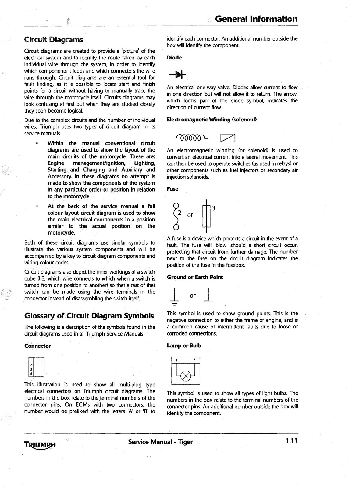 TRIUMPH Tiger 1050 Workshop Manual 2006, DOUBLE BINDING – PROTECTIVE COVERS