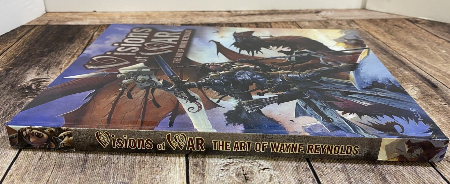 Paizo Visions of War Wayne Reynolds HC 2013 1st Edition D&D,Pathfinder,Magic Art