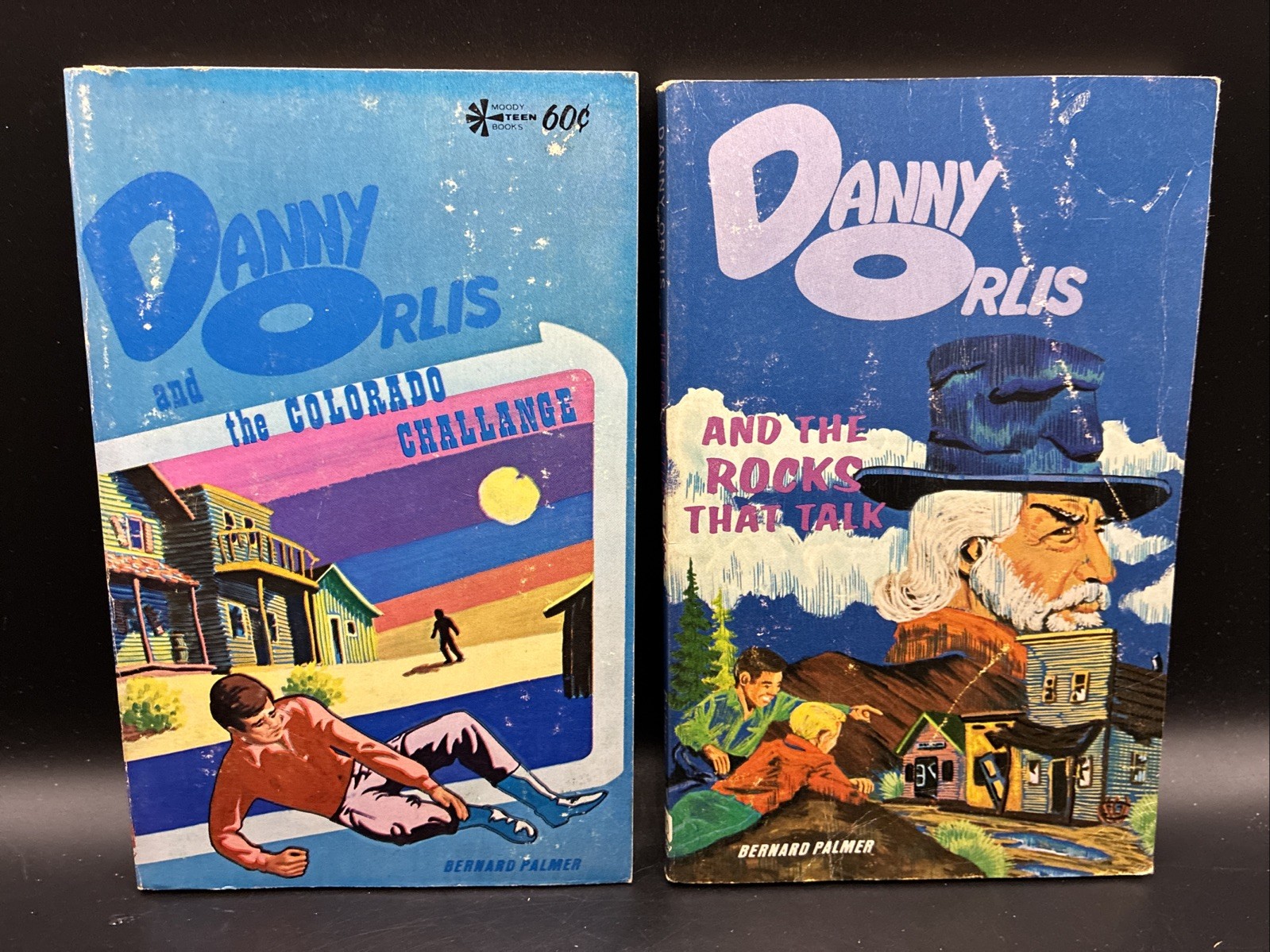 Danny Orlis Books, Lot Of 30! Bernard Palmer 1960’s Moody Press YA, Christian