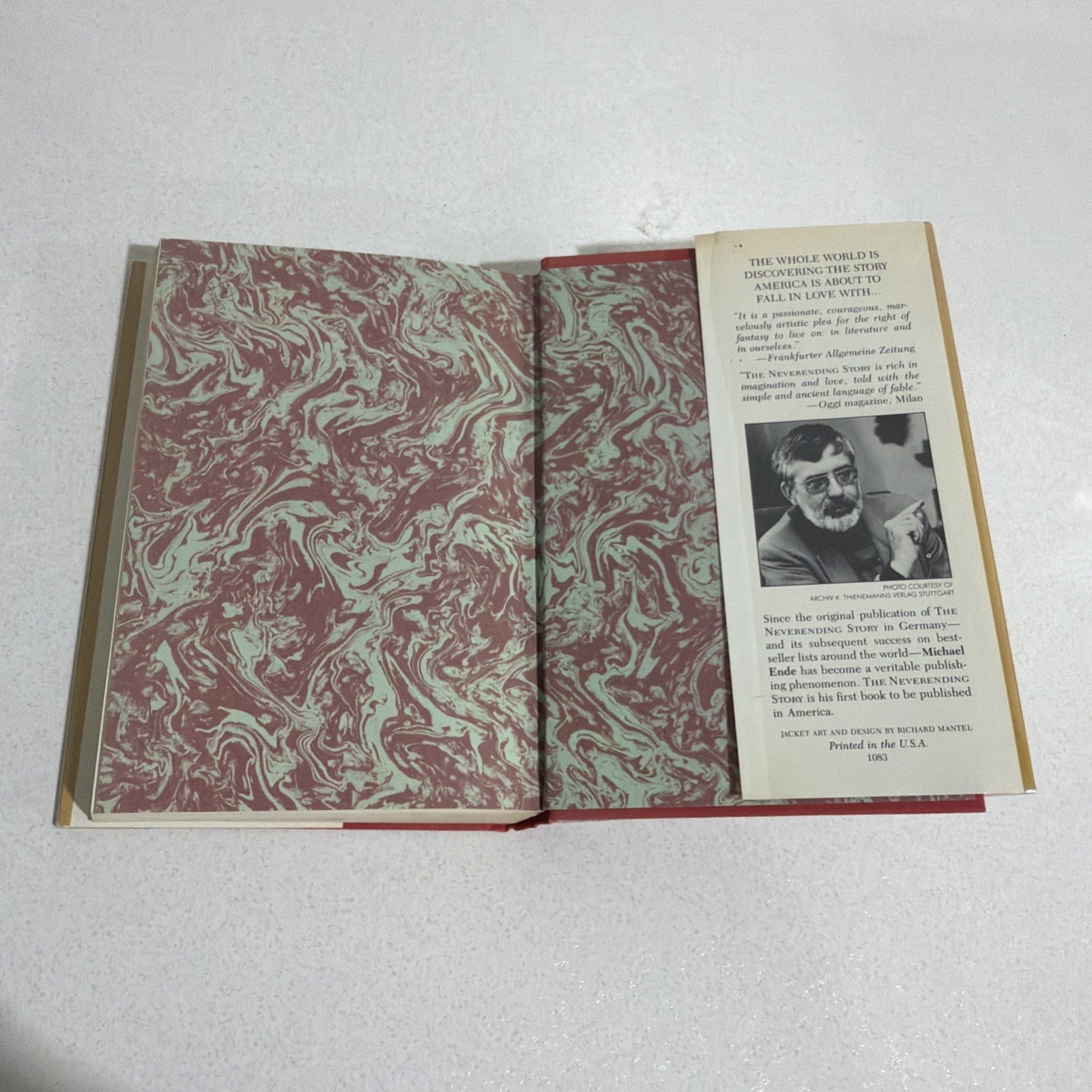 The Neverending Story Michael Ende 1983 1st Edition 3rd Printing Doubleday HC DJ