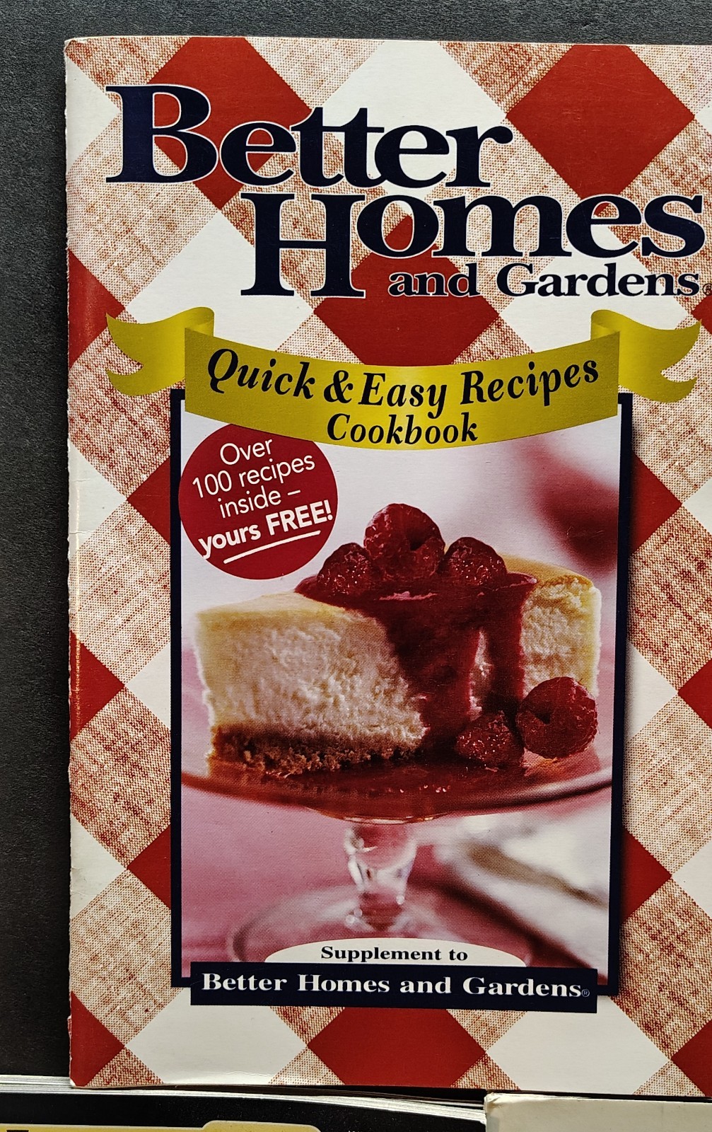Assorted 90s Vintage Cookbook Magazines (Lot Of 5) Better Homes, Velveeta, Borde