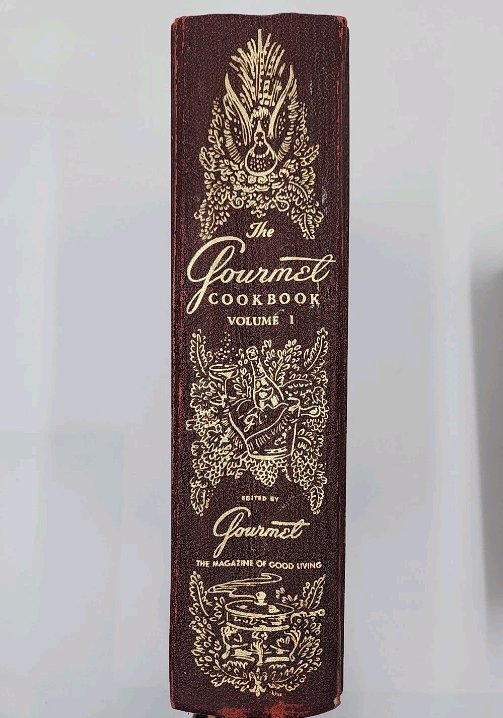 The Gourmet Cookbook Volume 1 & 2 Hardcover Vintage Set Revised 1st Edition 1965