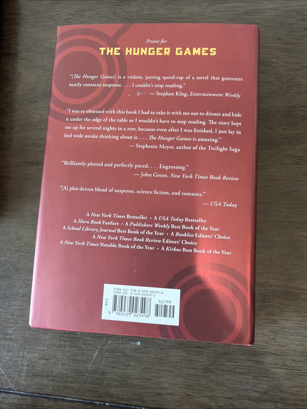 The Hunger Games Trilogy Box Set by Suzanne Collins 1st Edition Hardcovers 2008