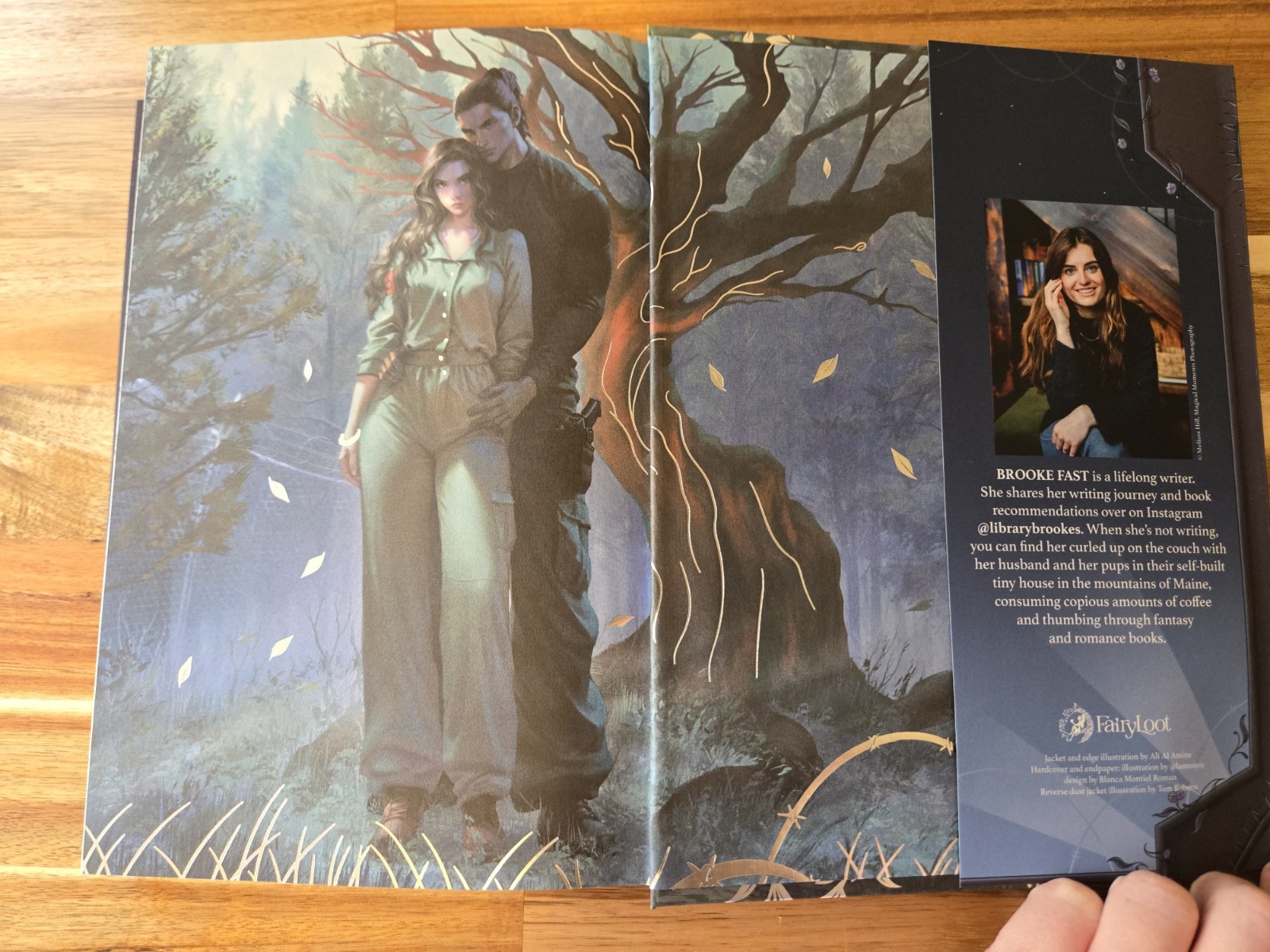 To Cage A Wild Bird Brook Fast Fairyloot Signed Exclusive Edition