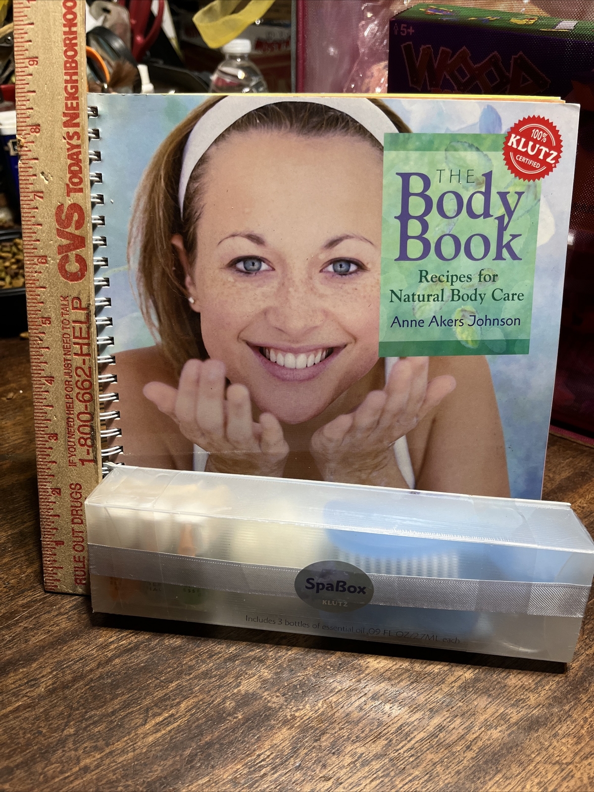 2001 Klutz The Body Book Recipes For Natural Body Care Complete Unused