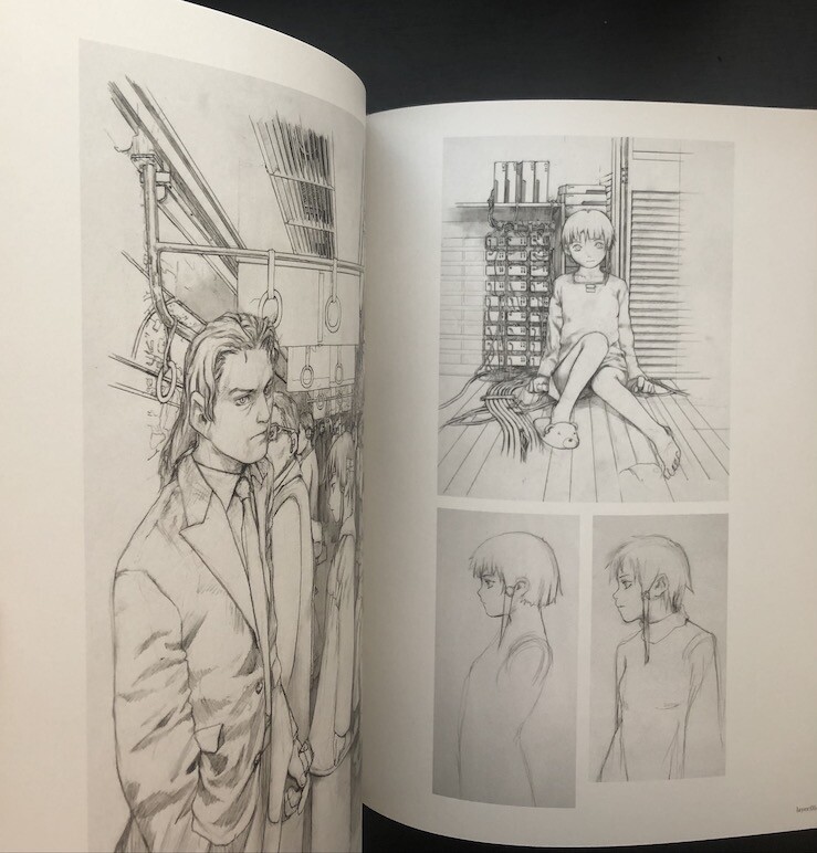 Yoshitoshi ABe An omnipresence in wired lain Art Book First Edtion Illustration