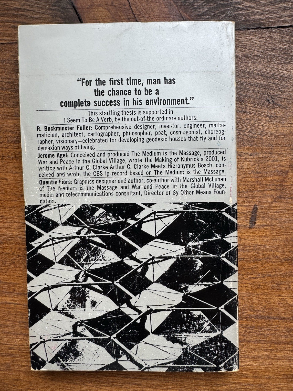 R. Buckminster Fuller I Seem To Be a Verb Bantam Sociology PB 1970 Illus