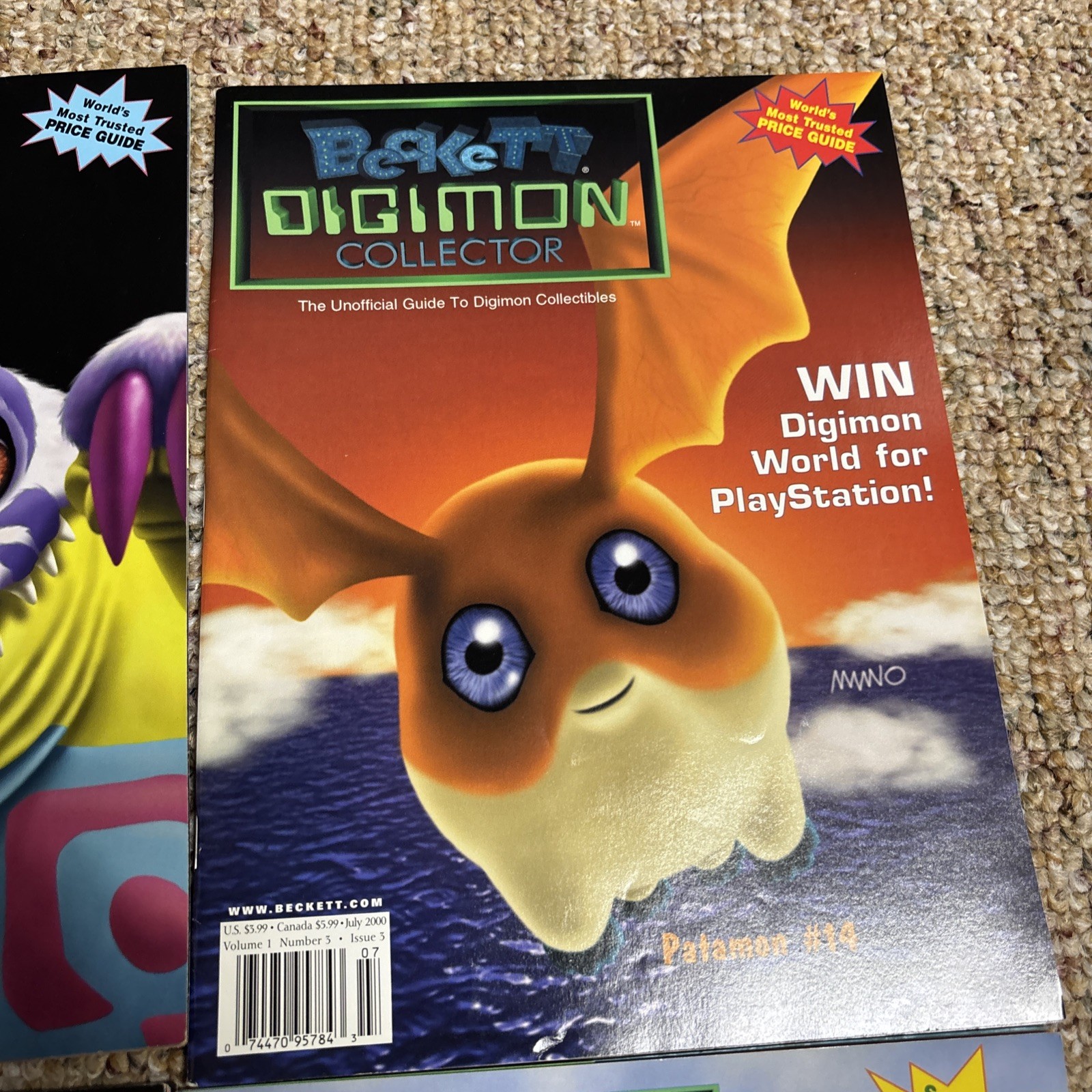 Lot of 6 Vintage 2000 #1-6 Digimon Books – conditions vary +Let’s find Digimon