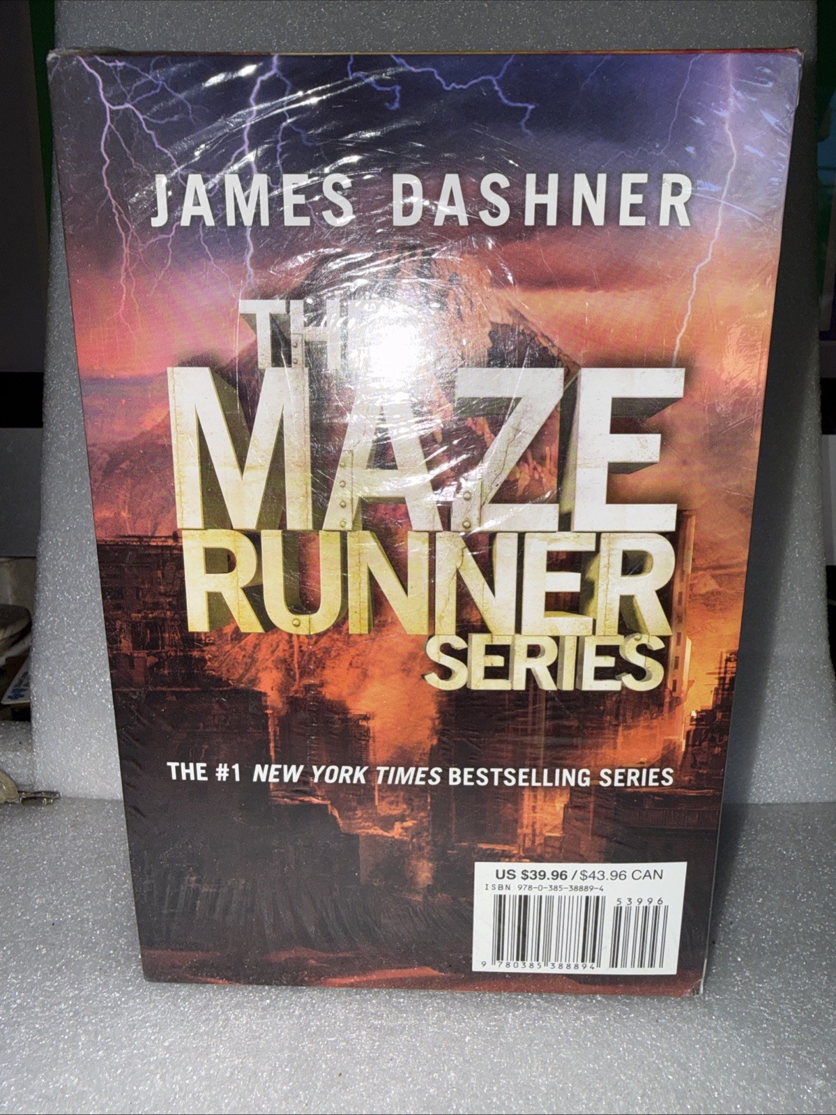 The Maze Runner by James Dashner Complete Collection 4-Book Box Set Sealed