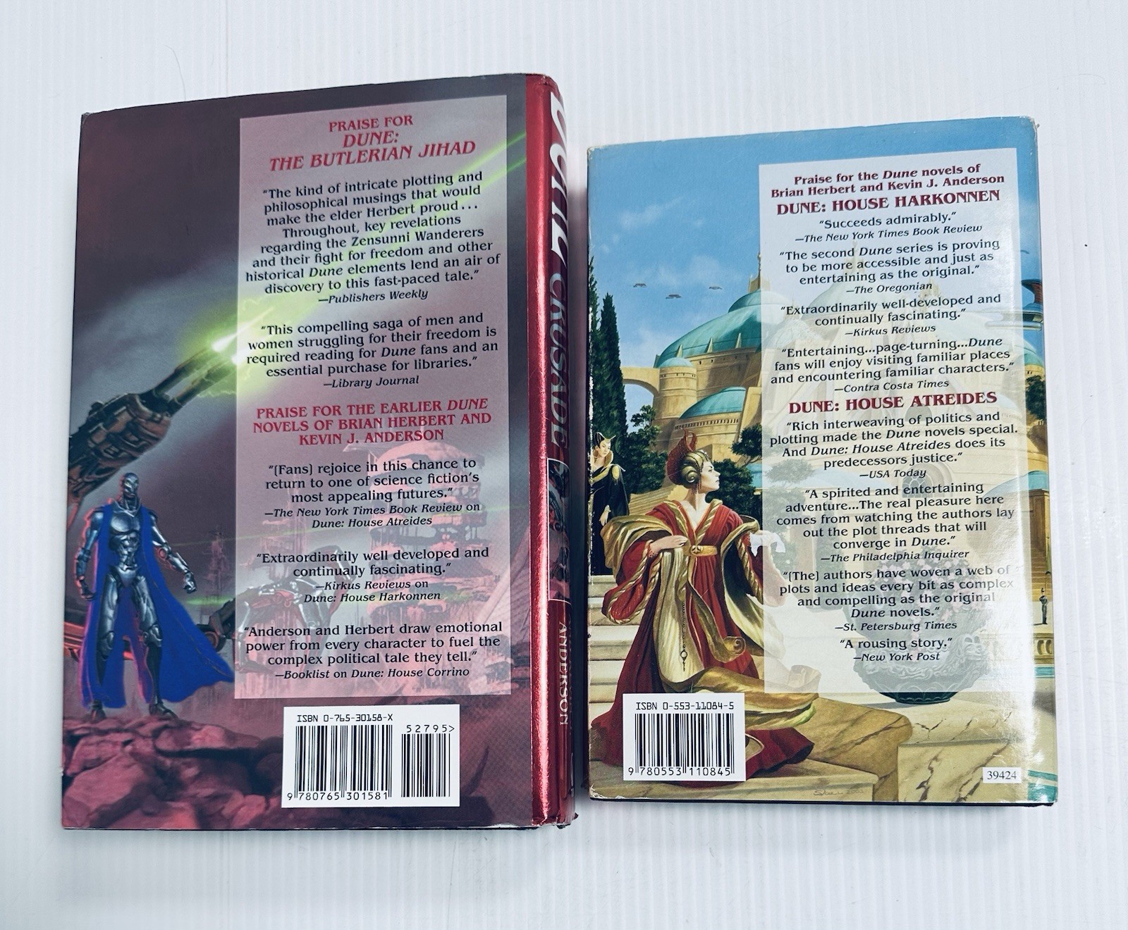 Dune Machine Crusade Lot 2 House Corrino Brian Herbert Epic Novel Set