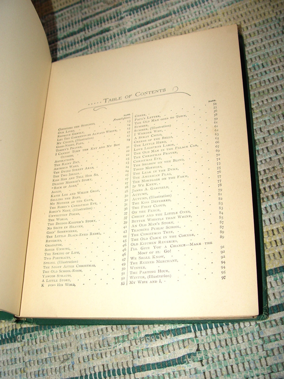 Pleasure Ways for Youthful Days 1890; Charming Recitations Grace Townsend