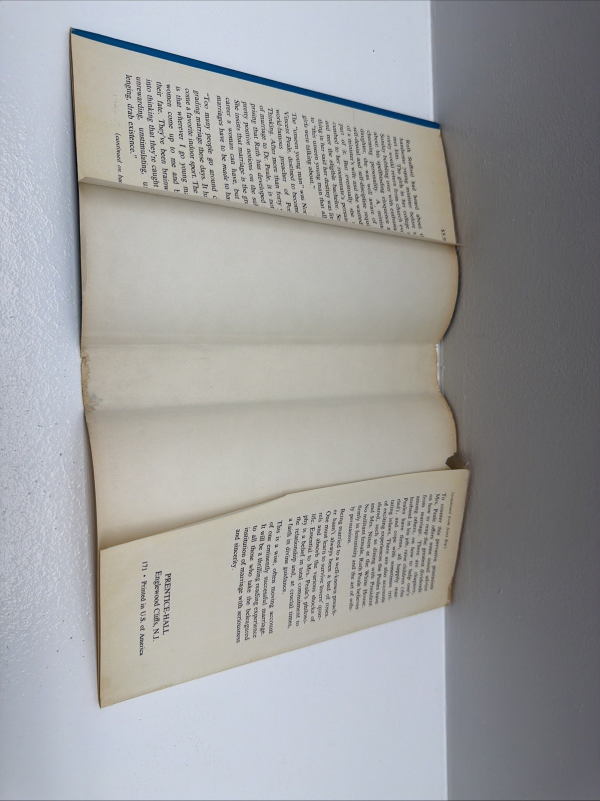 The Adventure of Being a Wife – Mrs. Norman Vincent Peale HD/DJ 1971