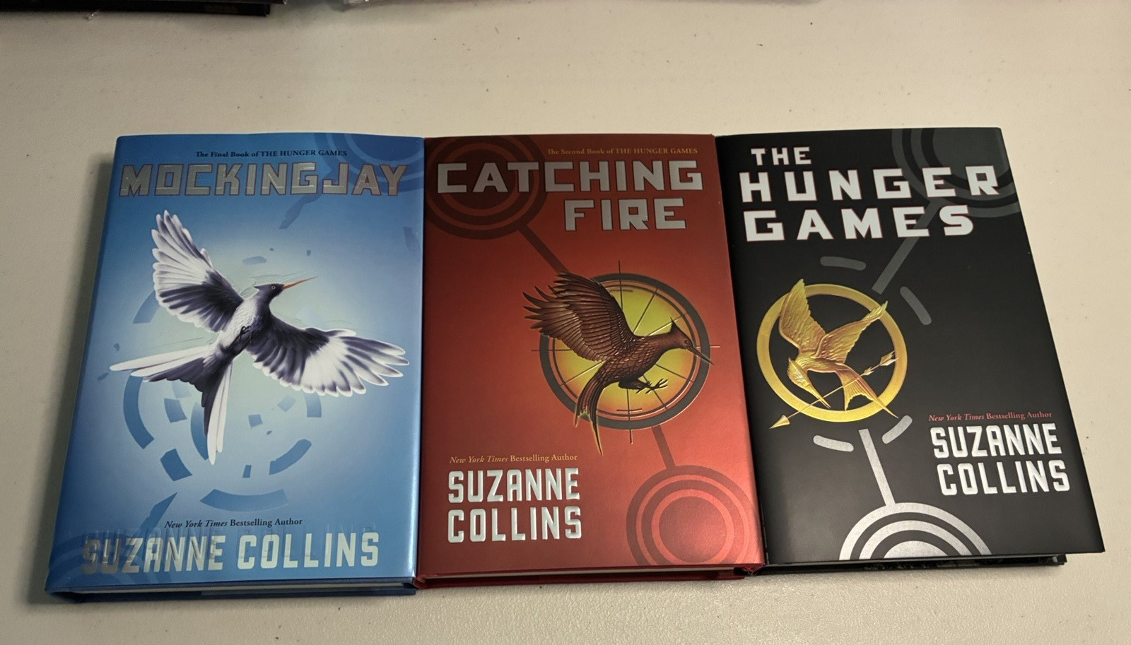 The Hunger Games Trilogy Boxed Hardcover Book Suzanne Collins – New open box