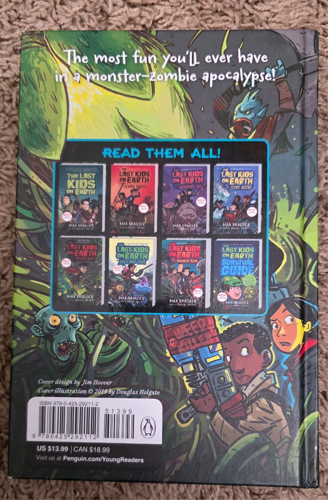 Last Kids on Earth and the Midnight Blade by Max Brallier and Douglas Holgate NE