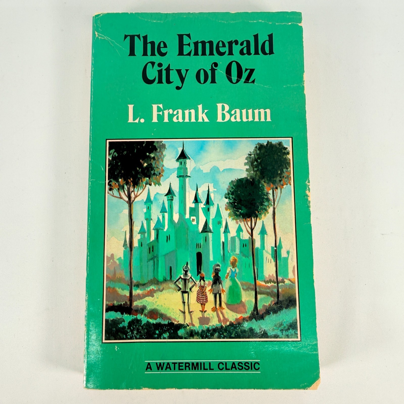 The Emerald City of Oz Wizard of Oz L. Frank Baum Vintage PB Book Watermill 1987