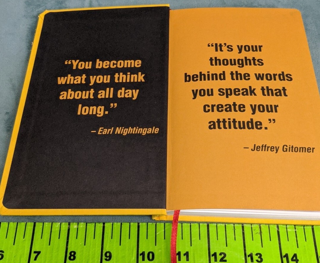 Little Gold Book of YES! Attitude: Hardcover Book By Jeffrey Gitomer
