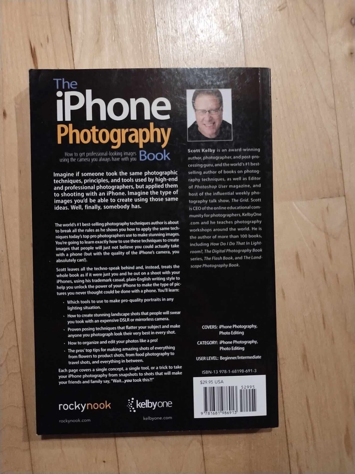 IPhone Photography Book by Scott Kelby (2021, Trade Paperback)