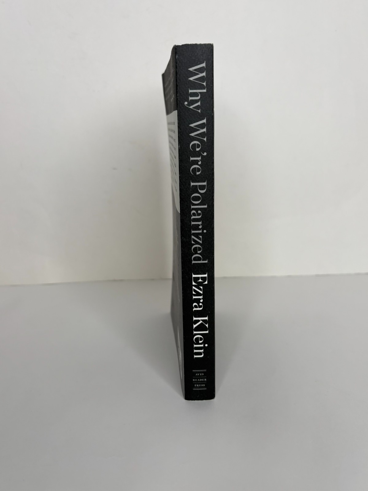Why We’re Polarized Ezra Klein Paperback Political Analysis Bestseller