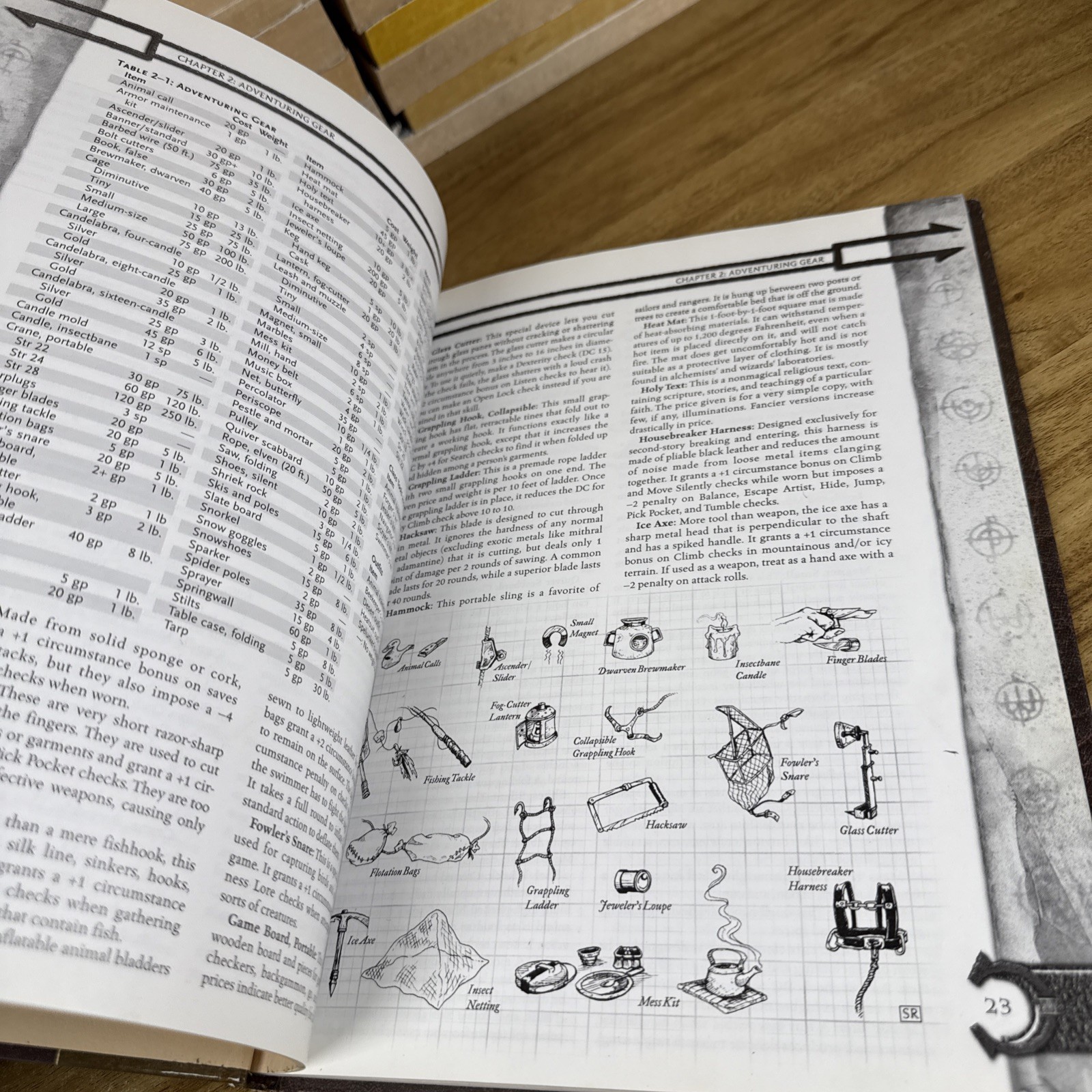 Wizards of the Coast Arms and Equipment Guide D&D 2003 Hardcover