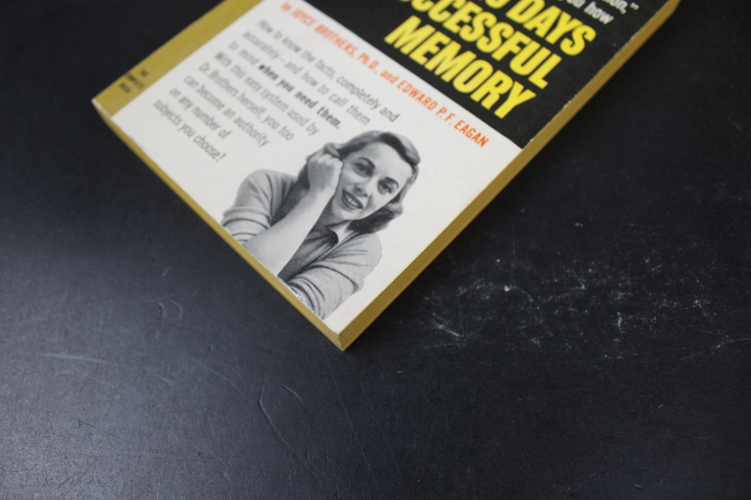 10 Days to a Successful Memory Joyce Brothers 1959 Permabook Psychology PB