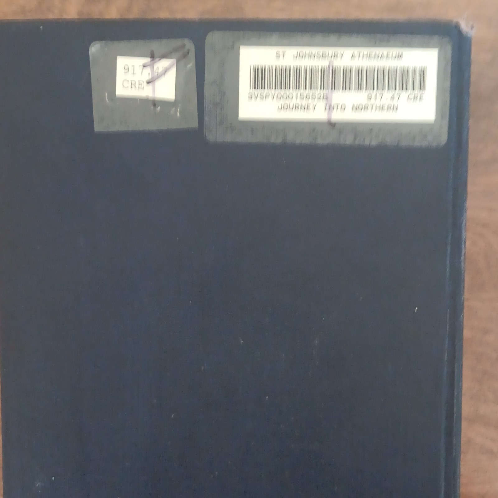 Journey into Northern Pennsylvania and the State of New York Crèvecœur HC 1964