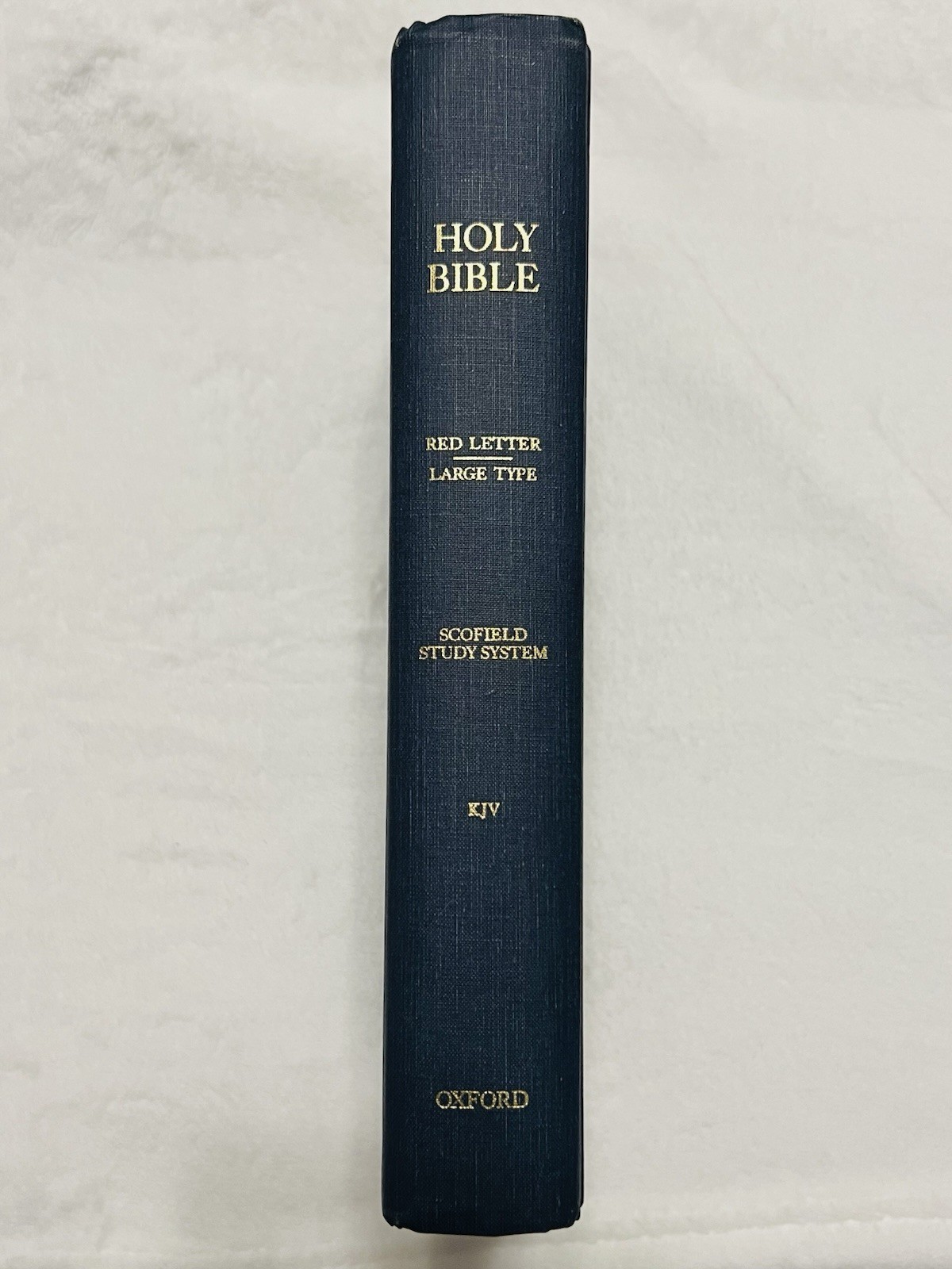 Holy Bible Scofield Study System Red Letter Large Type Edition Oxford Press 1945