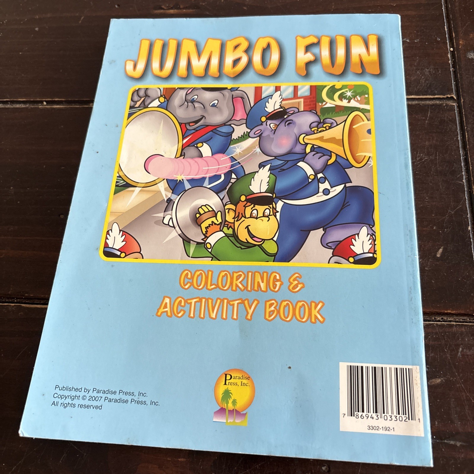 jumbo fun coloring book